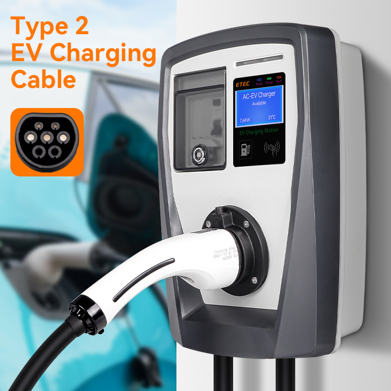 EV Adapter 16A Electric Vehicle Charging Cable Type 2 IEC 62196 to