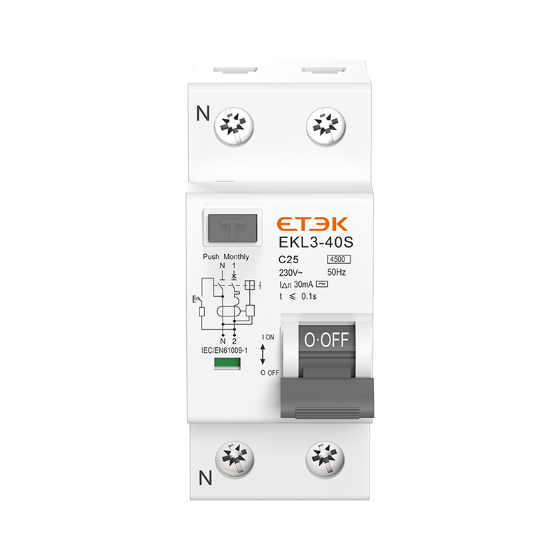 ETEK 4.5kA RCBO EKL3-40S