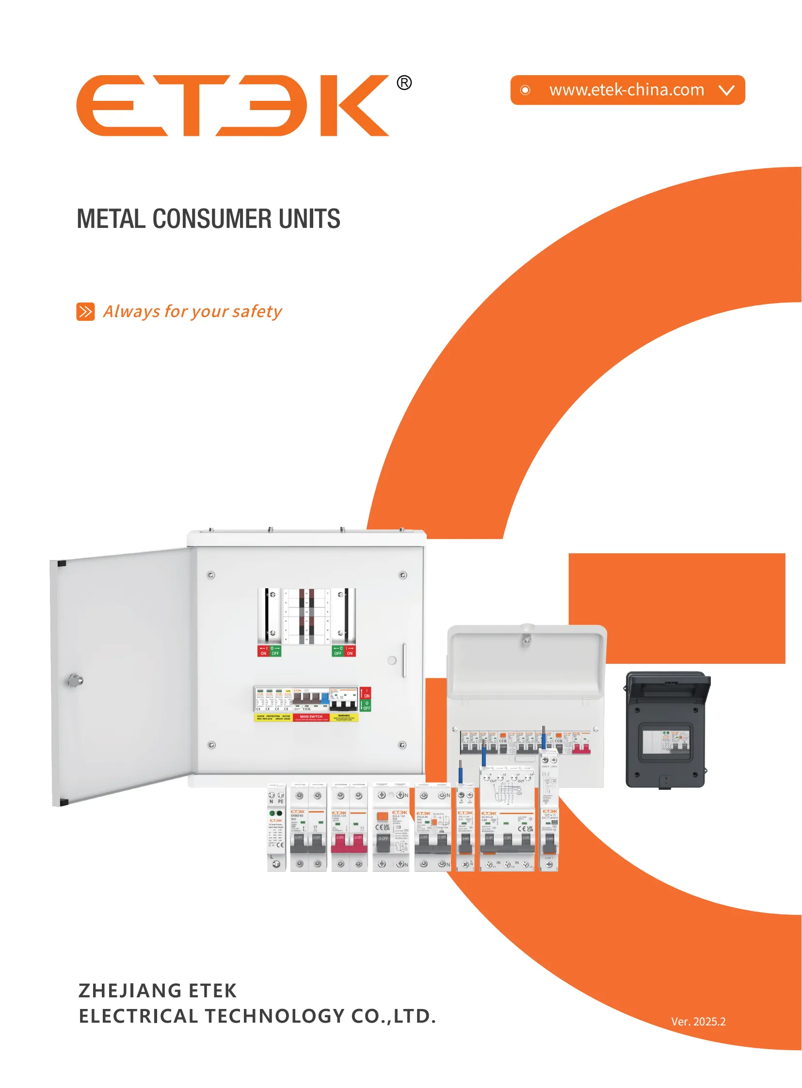 ETEK Metal Consumer Units 2025