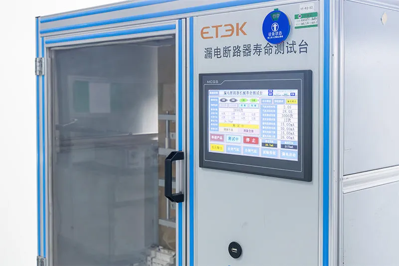 Leakage Circuit Breaker Life Test Bench