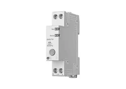 24V DC switching power supply for smart circuit breaker retrofit on DIN rail