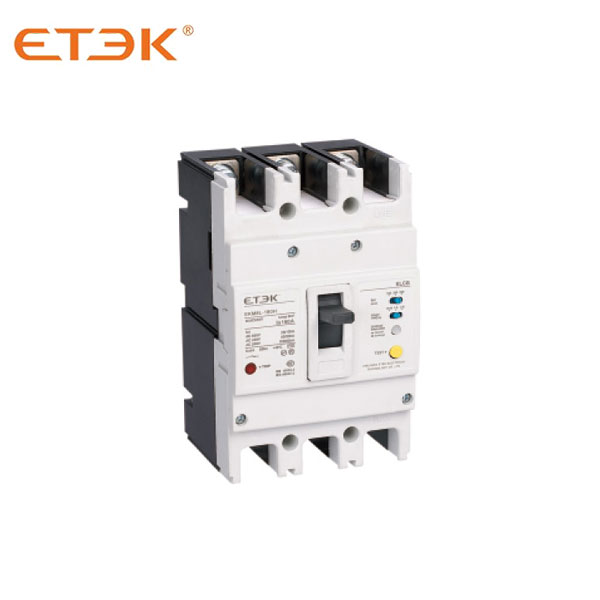 Thermal-magnetic type Moulded Case Circuit Breaker with earth leakage protection EKM8L