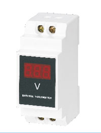 Din Rail Voltage Meter