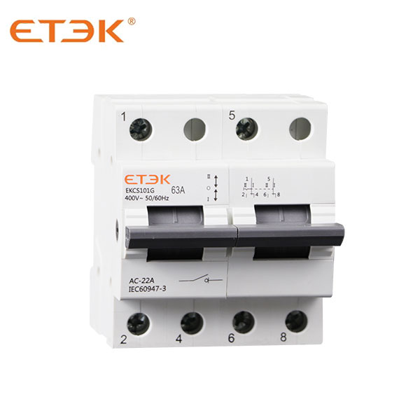 EKCS101G Modular Changeover Switch for 63-125A