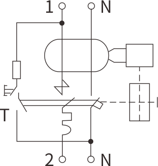 etek rcbo ekl3-40m circuit diagram