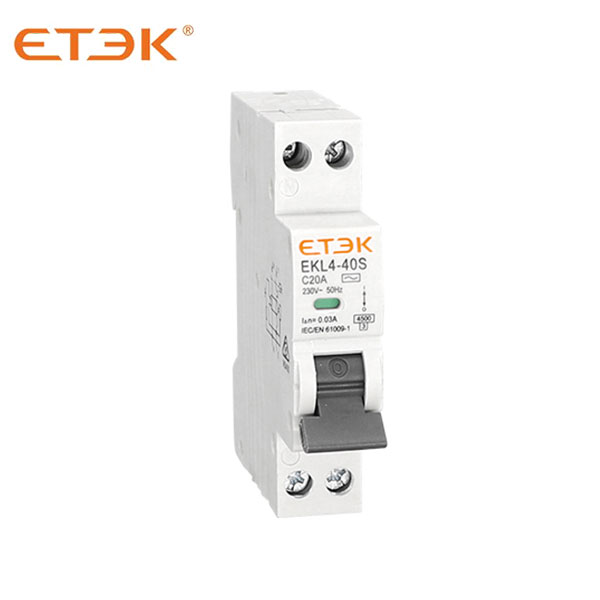 EKL4-40S 6KA Electromagnetic type RCBO